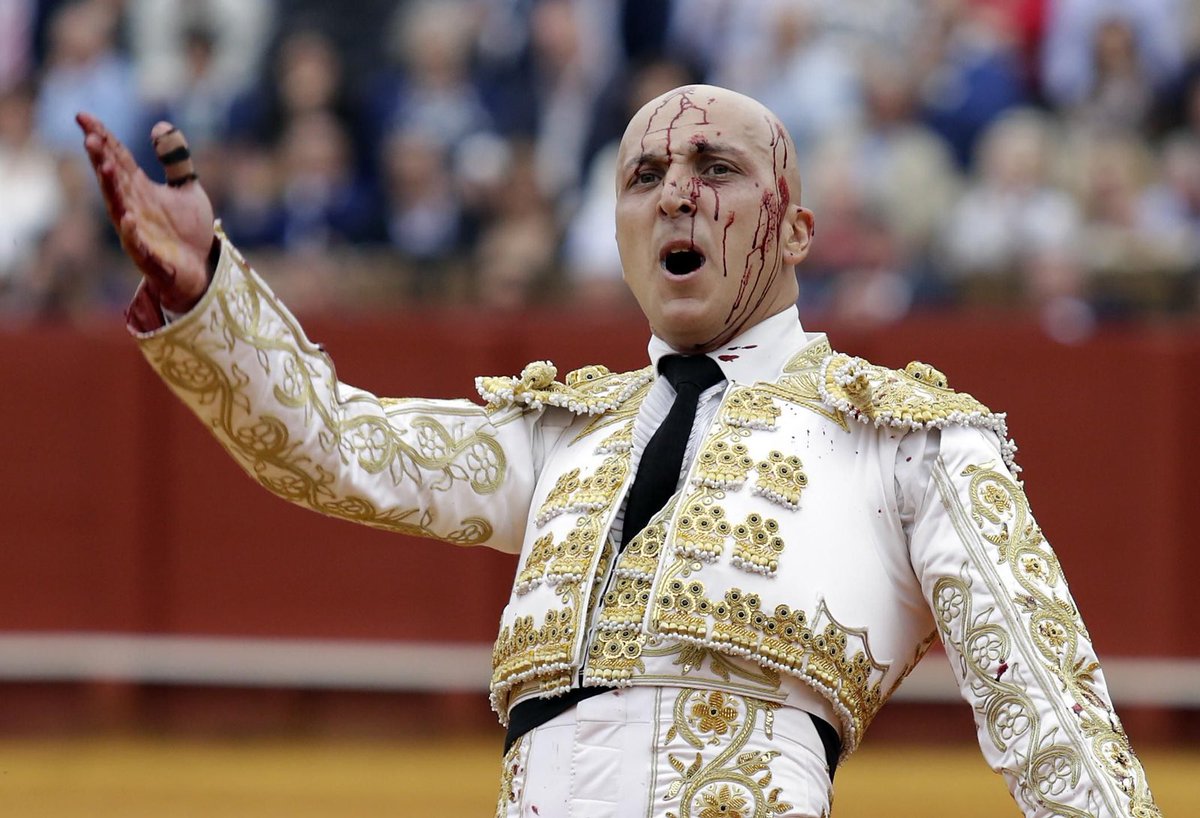 AlexMartinezzz's tweet photo. Hoy, tras 24 años de alternativa, se despide de los ruedos Javier Castaño, un torero valiente y honesto como pocos. Su carrera, larga, irregular y difícil, es un ejemplo de dignidad, verdad y sacrificio. Torero de aficionados, le recordaremos, sobre todo, junto a aquella magnífica “nueva” cuadrilla del arte, por su generosidad lidiadora ante las ganaderías más duras del campo bravo. Gracias y suerte, TORERO.