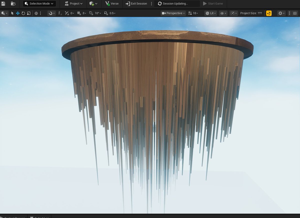 ホームエリア？的な場所をどんな感じにしようか考えてる
#UEFN #Fortnite #フォートナイト