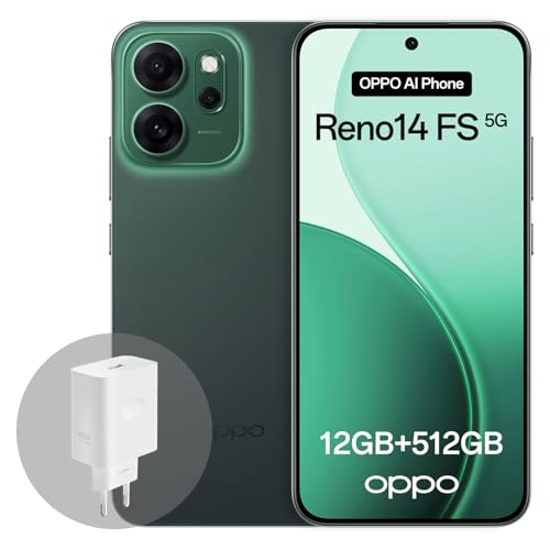 OPPO Reno14 FS 5G 12+512GB, Smartphone Android Sbloccato AI, Display 6,57" 120Hz AMOLED, Fotocamera AI 50+32MP, Batteria 6000mAh, IP69, Luminous Green (Include Caricatore 45W SUPERVOOC)
best-tech.it/news/telefonia…
 #Telefonia #Smartphone