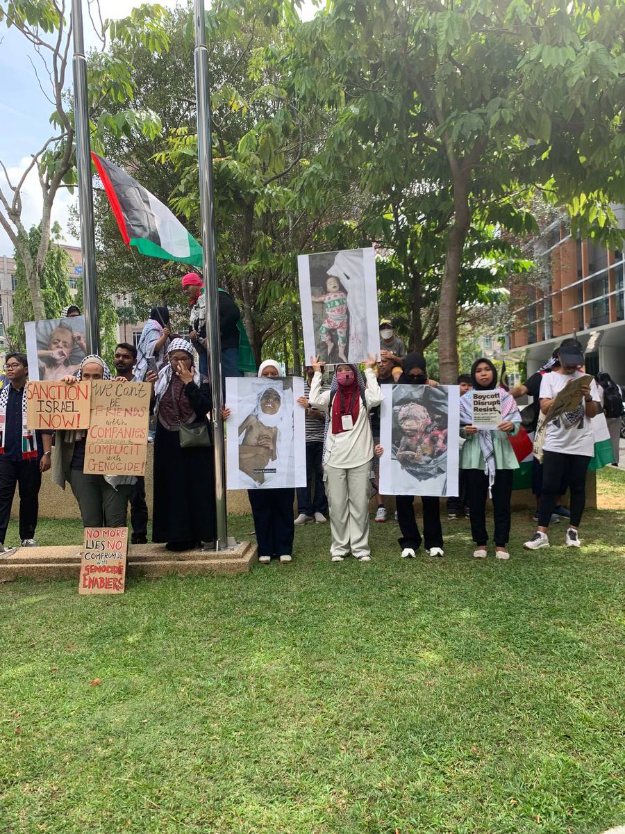 Rawhaki's tweet photo. · We do not recognize the state of Israel because its founding is rooted in Zionist ideology, which we consider to be a form of settler colonialism that inherently leads to the displacement and oppression of the indigenous Palestinian populations. https://t.co/9kZMogj89d