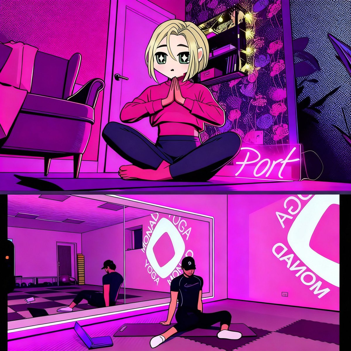 In 40 minutes, it’ll be my favorite time… yoga time with <a href="/ArtemBazil1o/">bazil1o</a> 
Take care of yourself 
on this bright day🫶🏼✨
Discord monad 4p.m. utc