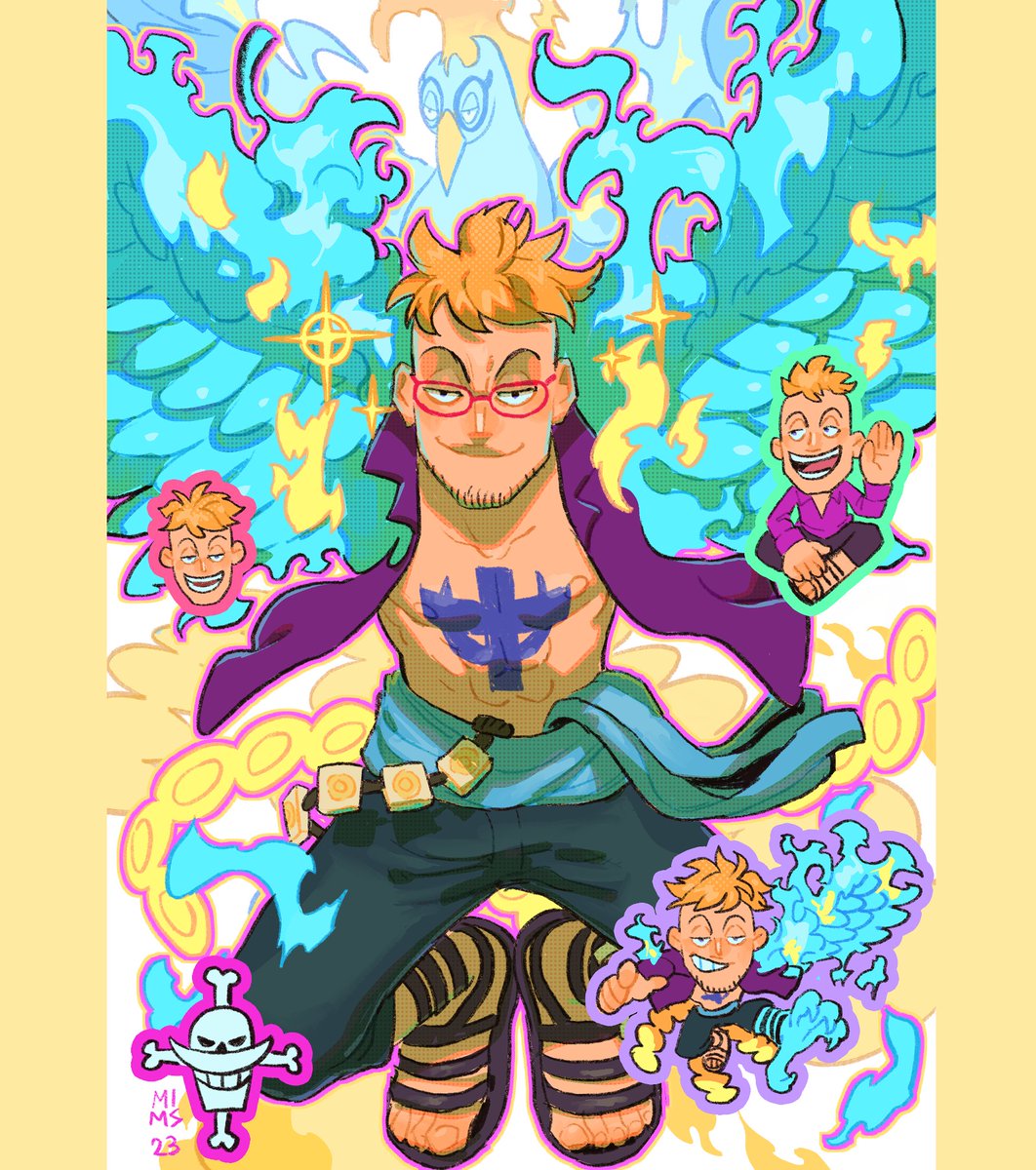 Happy Marco day!!!
YOIIIII 🦚🍍💛💙

Shares are appreciated 💖
.
.
.
#marco #repost #whitebeardpirates ##onepiece #manga #anime #shonenjump