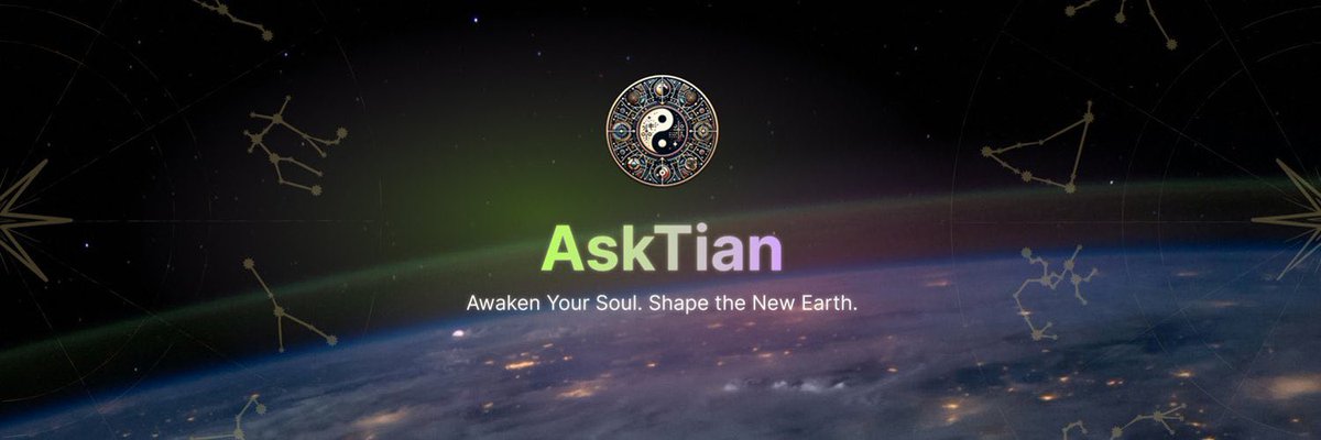 Everything became charts, speculation, and noise — innovation without intention. Communities traded purpose for profit, and the soul of the space dimmed under constant grind.

AskTian ($TIAN) steps in to restore balance.
Built on Base, it merges AI, metaphysics, and blockchain to