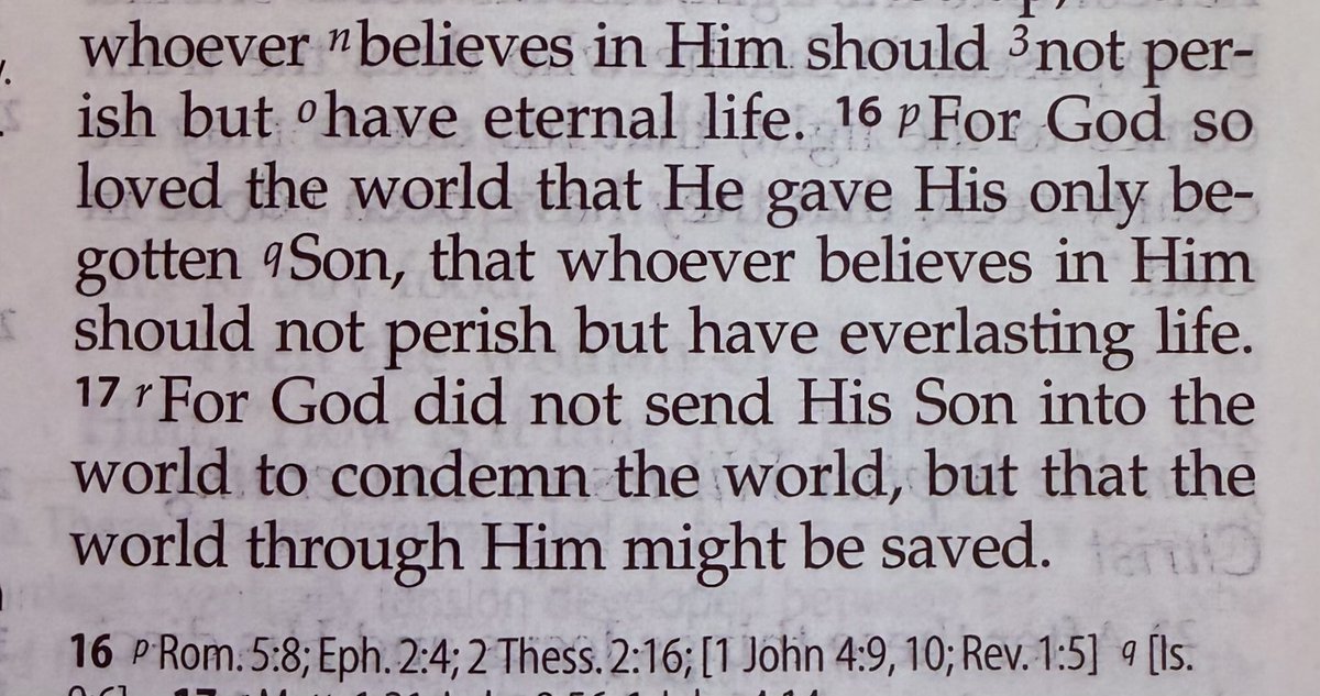 John 3:16-17 - “For God so loved the world…” #PastorClark