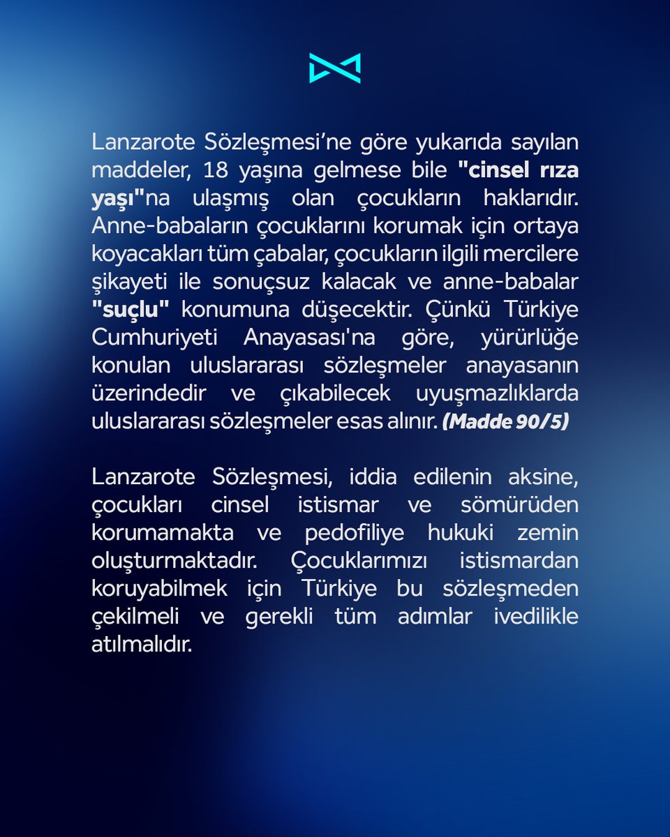 Türkiye, Lanzarote Sözleşmesi’nden neden çekilmeli?