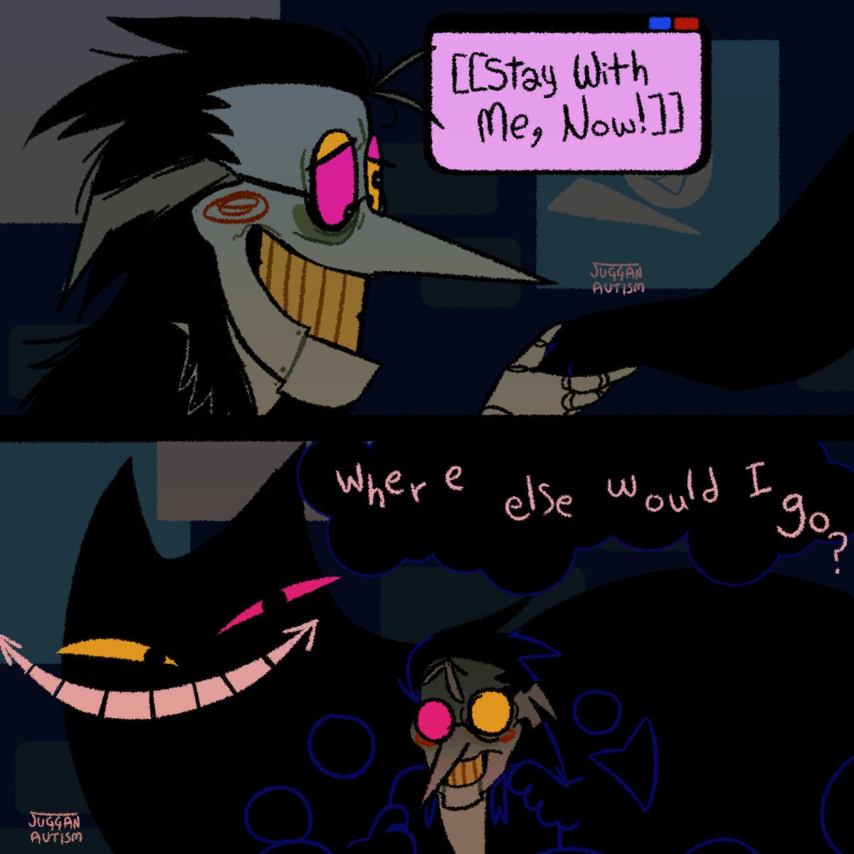 miketon because i miss them tons #deltarune #miketon