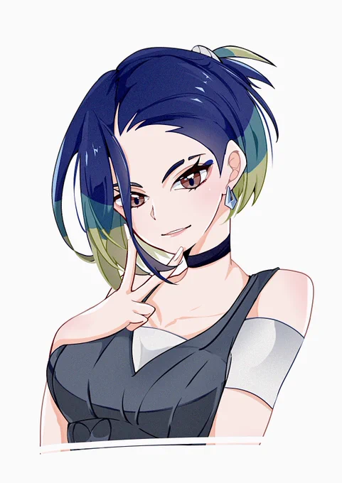 ニキ風ヘアメイク