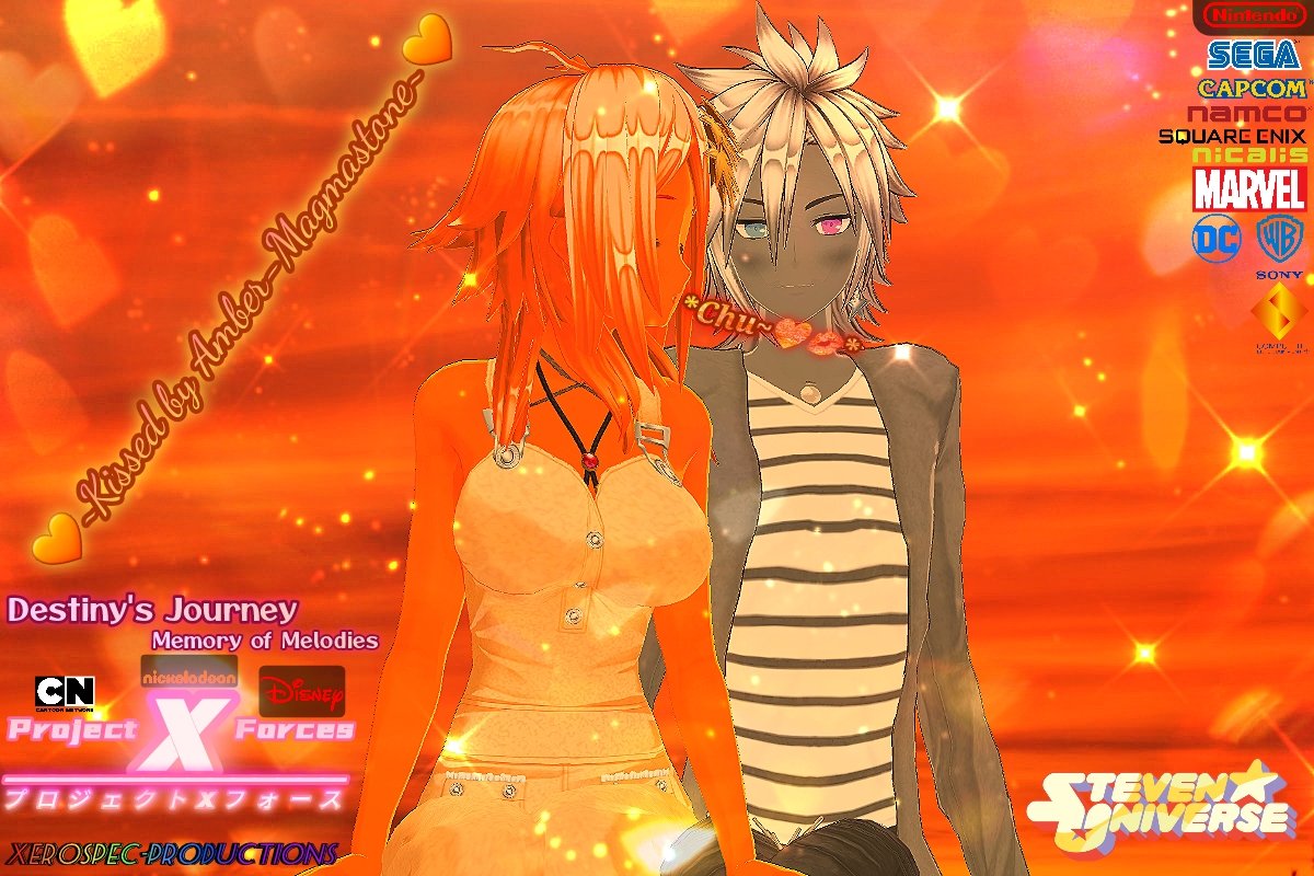 MichaelLoftin5's tweet photo. 🩶🧡~Amber Kisses Gless~💋🧡🩶
#StevenUniverse #CustomCast #CustomCastEdit #Vtuber
#ProjectXzone #JusticeLeague #Avengers
Amber pressed her lips onto Gless's cheek to determine him that we'll find Mike someday---And also find Brown-Diamond, The general of all Diamonds:💎 https://t.co/GjvfY5DTAF