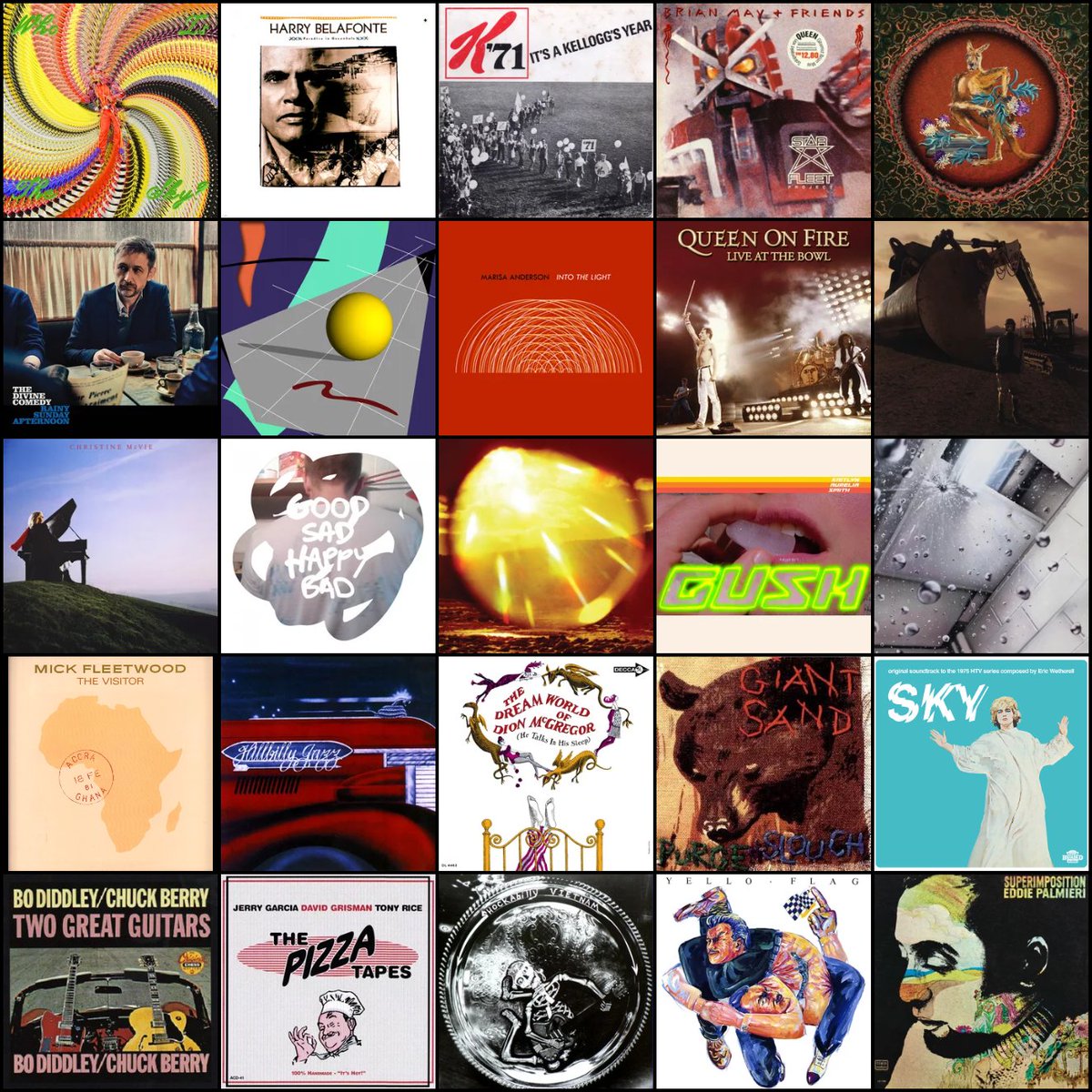 leethemoonraker's tweet image. 5x5 of latest first listens (been a busy few weeks)