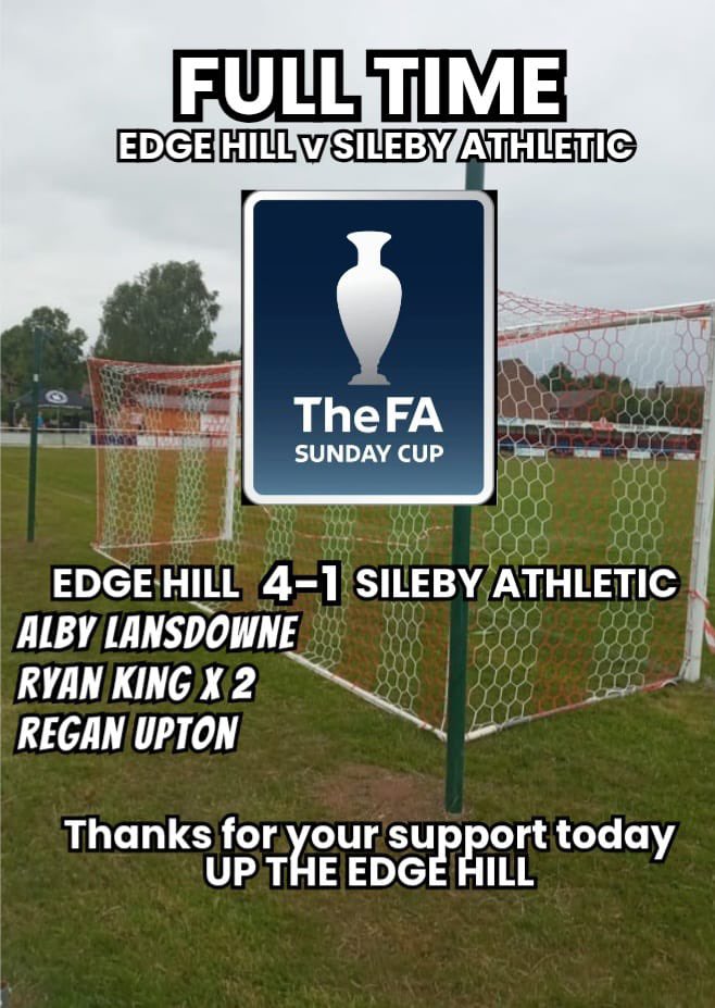 Edge Hill FC tweet media