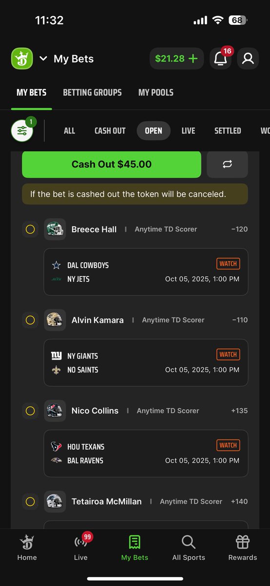 doverunits's tweet photo. @DKSportsbook https://t.co/Ts9JNcLXKg