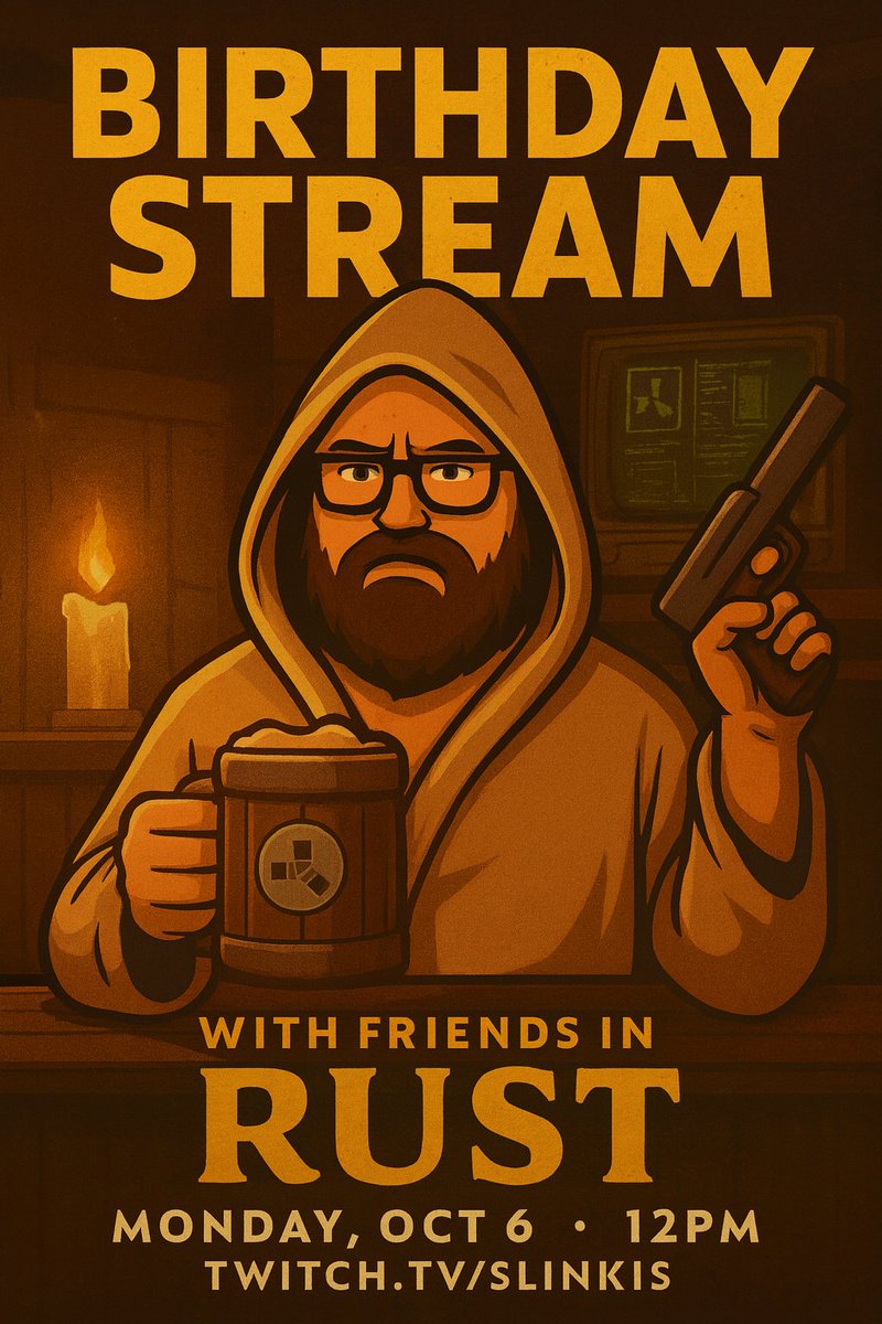 Lets have a blast tomorrow, hope to see some folks there!
we start at 12pm CET for those that need time converted