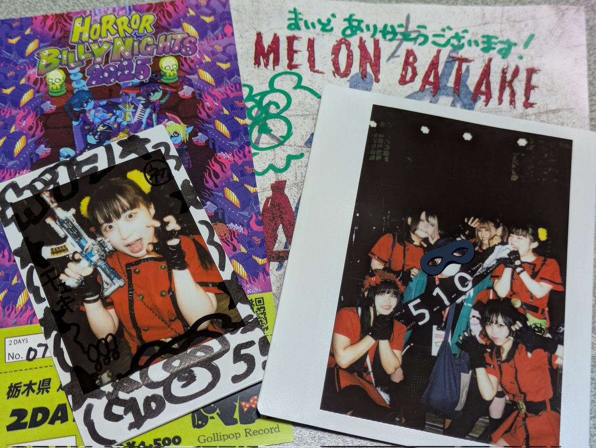 めろん畑さん、GASOLINEみたいなバンドとも正統派のアイドルさんとも、ちゃんと噛み合っててカッコよかった。