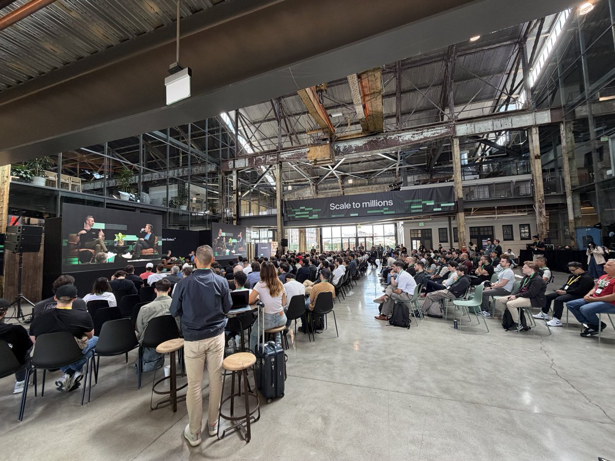 kyleledbetter's tweet image. Headed back to TX from @supabase Select. What an incredibly well done first conference. Thanks to the organizers from Sb and @ycombinator, these confs don't happen by magic. @alwaysunday & I are ready to scale to millions. 💚⚡️