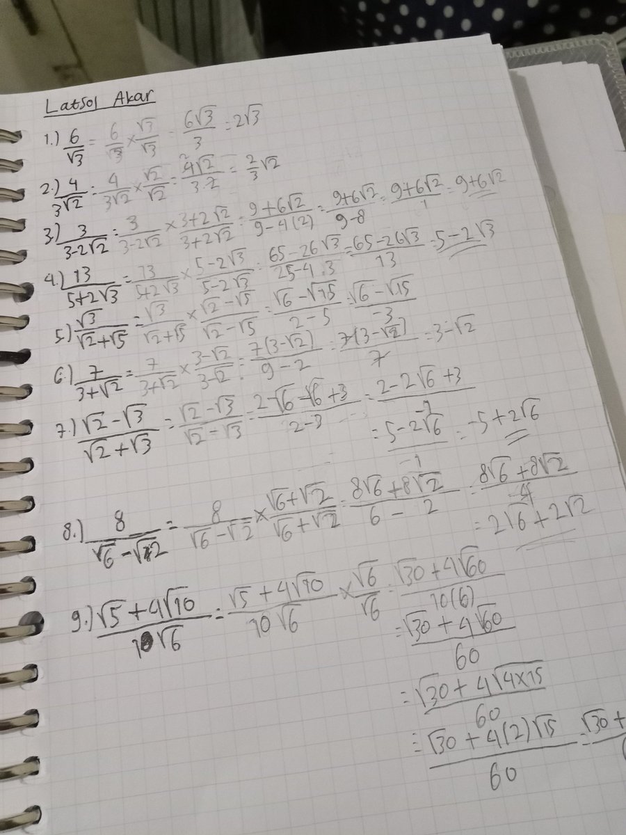 cinnamonruz's tweet image. Day 19 belajar TKA (aja)
Olrait, i'm back after sekian lama digempur tugas sekolah n finally bisa fokus belajar TKA😵 Kuawali dengan lanjut MTK dasar, materi akar & pangkat sekaligus latsol
#studytwt #studyprogress #AMBISVERSE