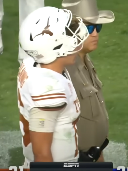 Arch Manning is really bad at football and when you hear broadcasters kiss his ass after playing a terrible game it just sucks... Vanity and the obsession with being seen just stinks.. We get you want Peyton and Eli to like you at the Xmas party but damn you sound stupid!