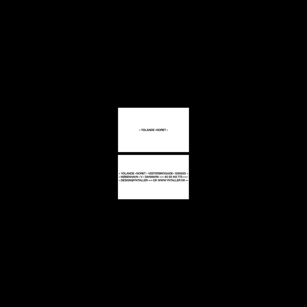 Aaqibdesigns2's tweet image. YOLANDE NORET
.
.
.

Do you have a project you’d like to collaborate on?
I&apos;m available for logo design &amp;amp; brand identity
-
@aaqibdesigns

&apos;
&apos;
&apos;
&apos;#identitydesign #typographydesign #branding #visualidentity #projektmono #iamcollaps #swissposter #posterindex  #stationary #branding
