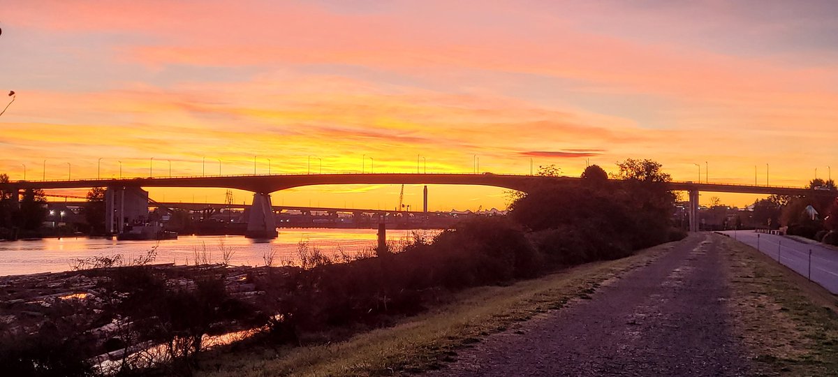 Happy #SundayYellow 🌄 #RichmondBC #sunrise Have a beautiful 😍 day!