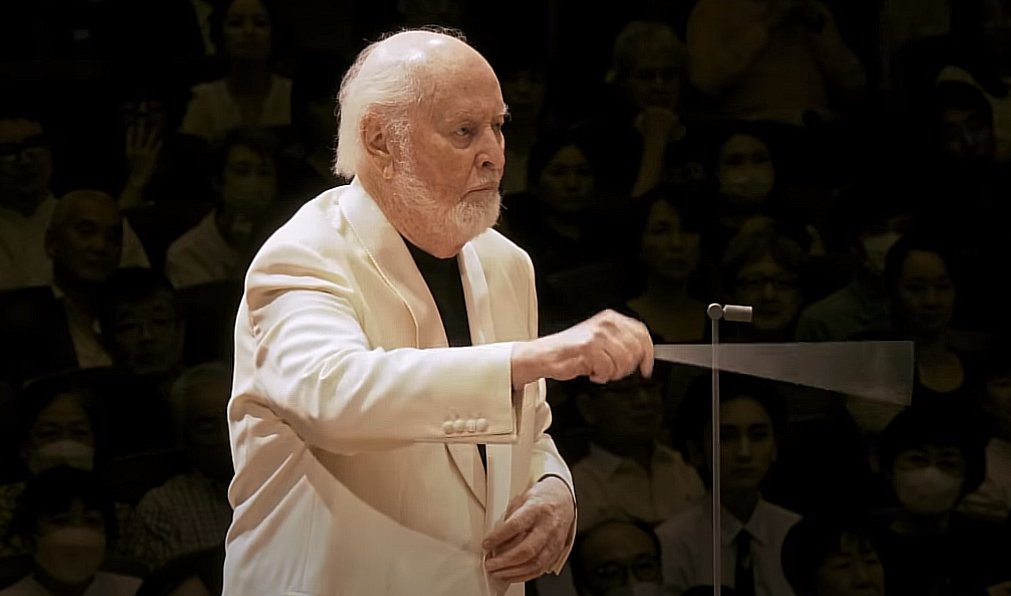 sanjmovies's tweet image. John Williams - the guy who made the superman theme - hes like super old now but he knows how to make really good movie music - all the new film critics should take note of this - plus he knows how to use the music stick