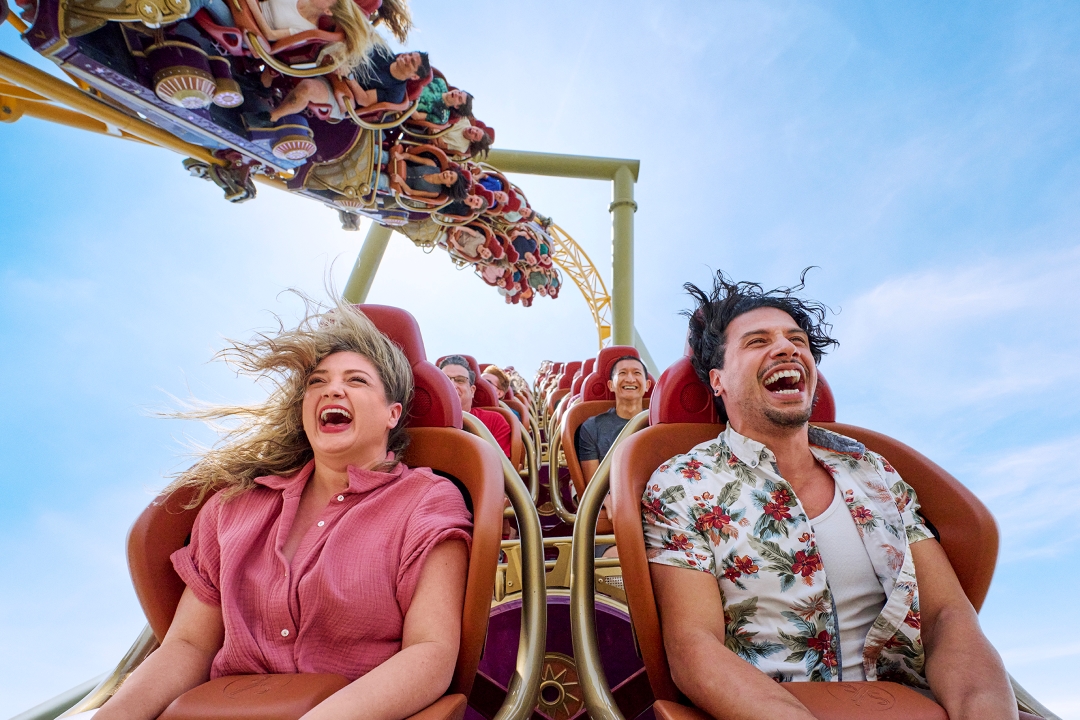 Universal Orlando Resort reopens headline coaster Stardust Racers following a reported incident at Universal Destinations &amp; Experiences' newest theme park, #EpicUniverse.

Read more: attractionsdaily.com/2025/10/stardu…