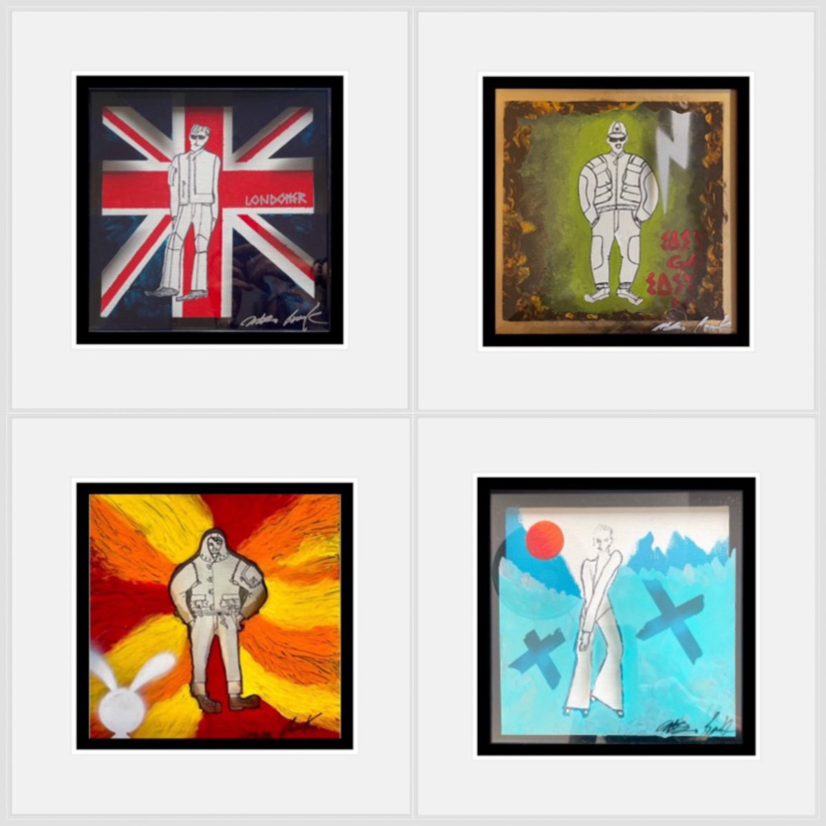 いよいよ10/07-10/12まで大丸心斎橋店PARCO14階で開催されるアートフェアART365にこの作品のほかMichiko London Koshinoとのコラボのファッションアイテムが展示されます。是非是非来てください‼️僕は10日と11日の13:00-19:00まで在廊します。