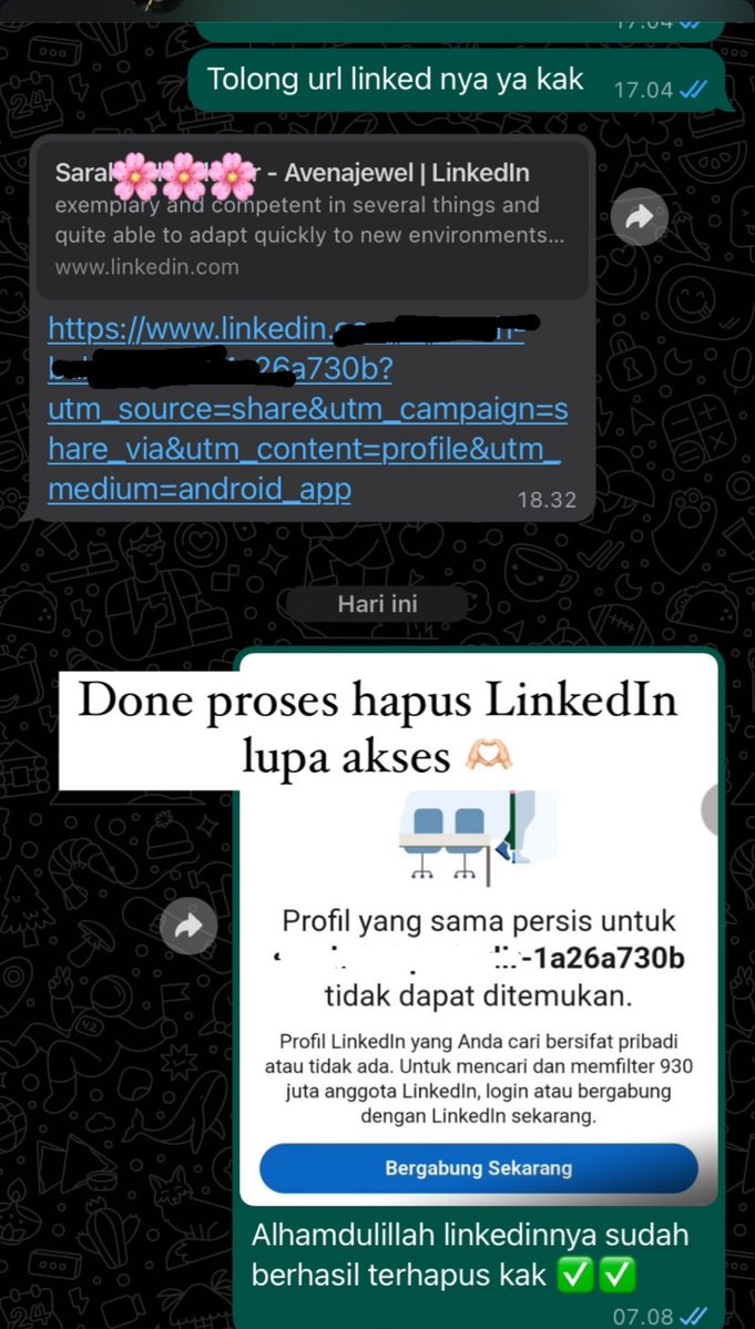Open jasa PEMULIHAN AKUN , HAPUS AKUN, LACAK LOKASI ❗️

Gmail, Tiktok, Facebook, Instagram dll

• ⁠Akun kena hack / akses hilang total
• ⁠Terhalang kode login / af2 
• Akun terkunci &amp; nonaktif