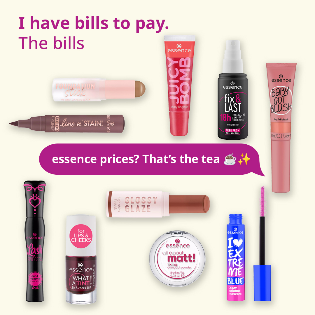 essence south africa (@essence_za) on Twitter photo pov the bills π€©π
#affordablebeauty #beautyonabudget #budgetfriendly #essenceafrica #makebeautyfun #makebeautyaffordable #essence pov the bills π€©π
#affordablebeauty #beautyonabudget #budgetfriendly #essenceafrica #makebeautyfun #makebeautyaffordable #essence