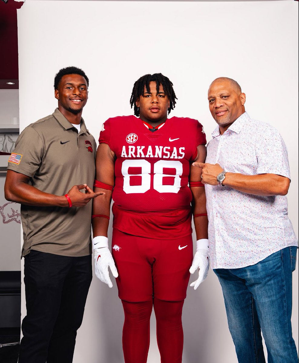 I want to thank Coach Adams, Coach Pittman, and Coach Hopp for believing in me early and recruiting me.