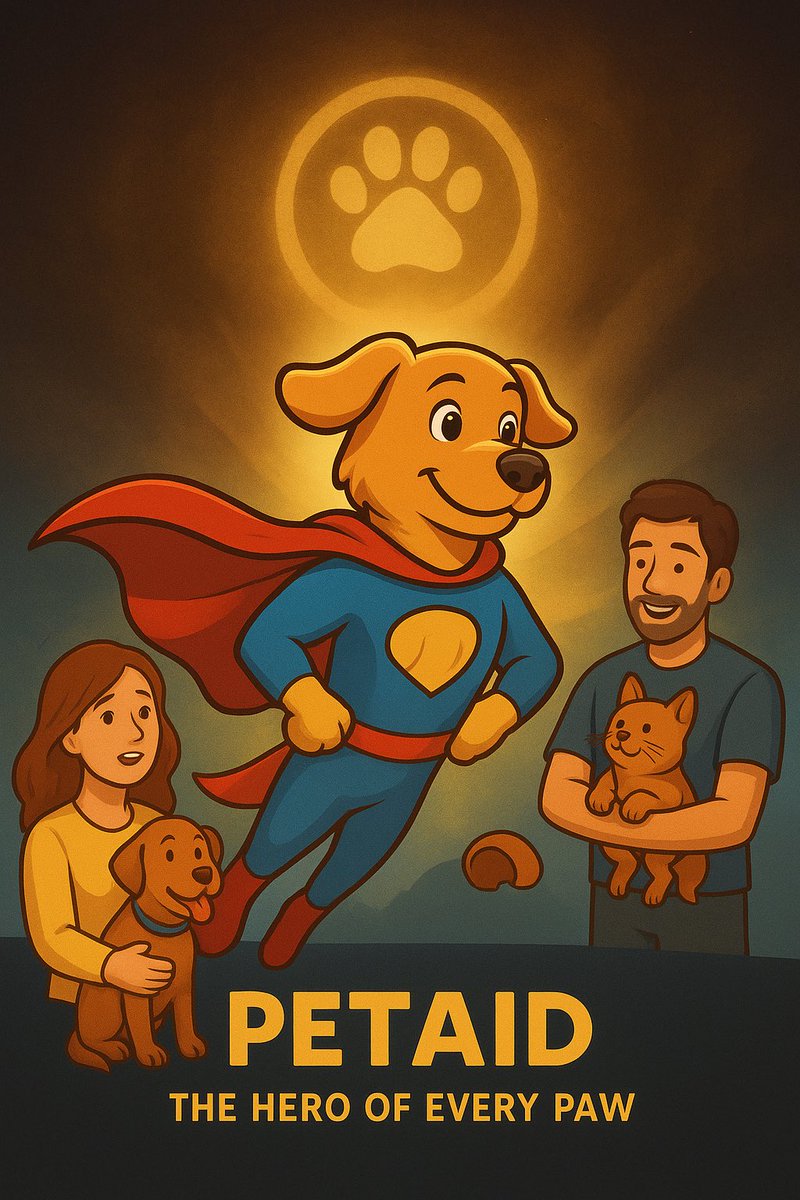 PetAidRescue's tweet photo. 🐾 Not all heroes wear capes… some wag their tails. ❤️
With PetAid ($PET), every token represents:
✔️ Rescued pets
✔️ Supported shelters
✔️ Happier families
This is more than crypto — it’s a mission to save lives 🚀🐶
Join the movement today 🌍✨
#PetAid #CryptoGems #Next100x #Bullish #CryptoCommunity #PawToTheMoon