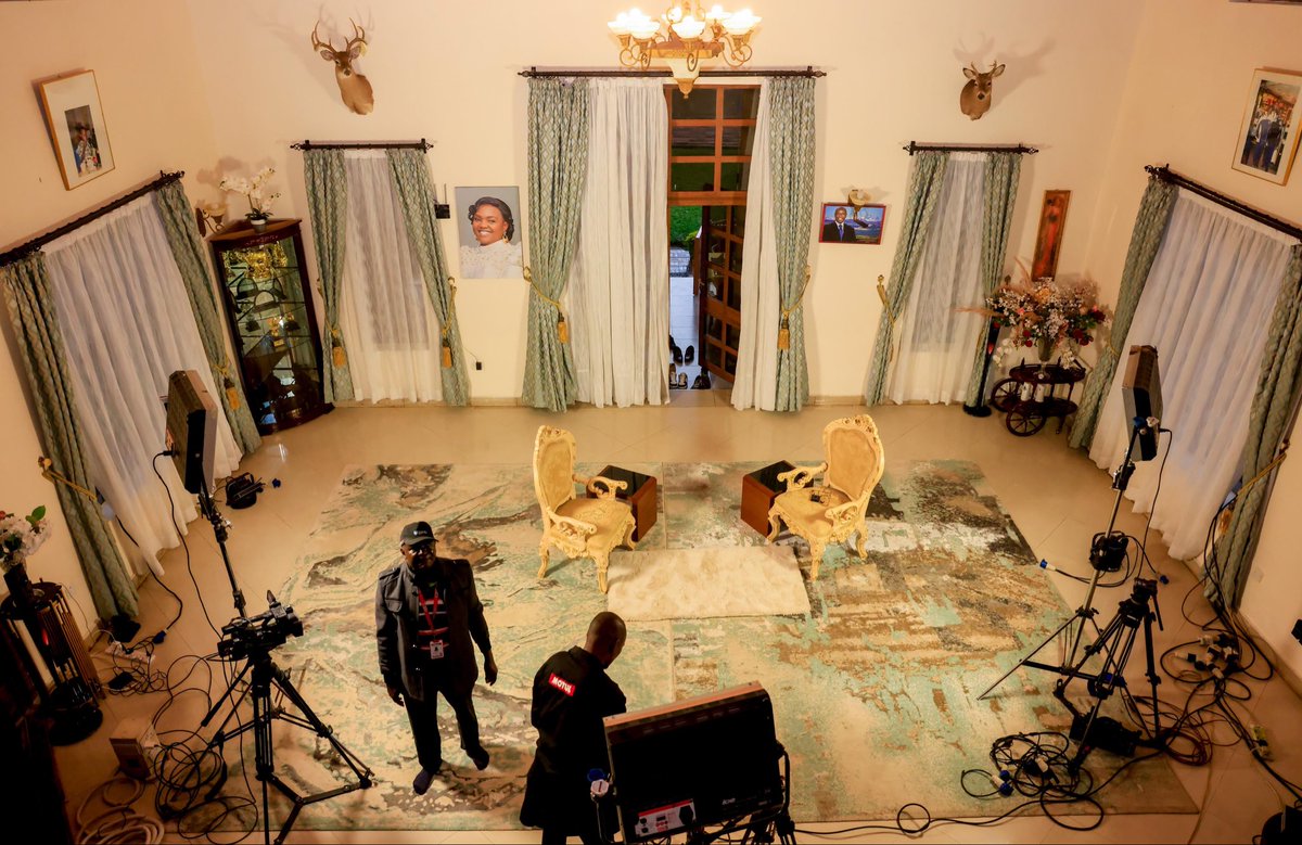 rigathi's tweet image. Getting ready for the conversation—join me and tune in KTN Home at 9 PM.