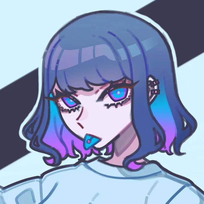 Badな彩ちゃん #oc #うちのこ