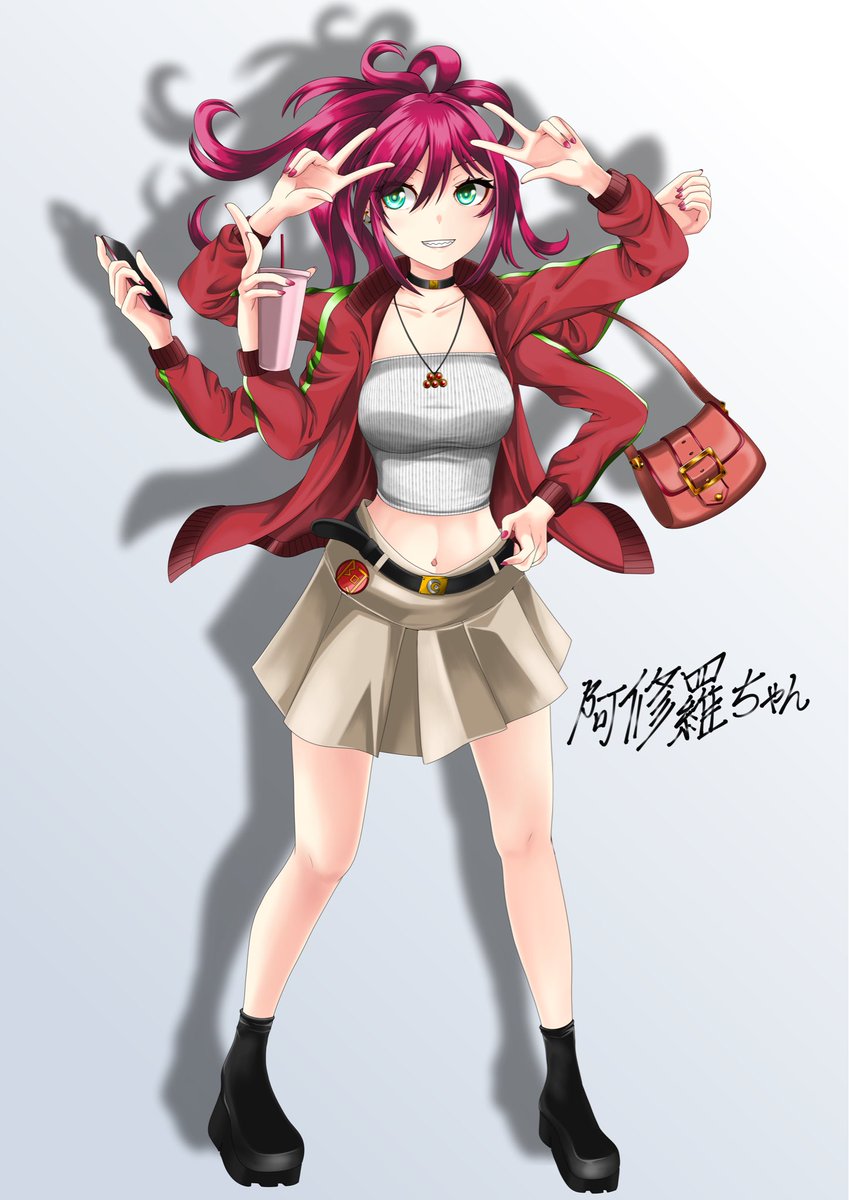 TheOrizinn's tweet photo. 多腕ギャルの阿修羅ちゃん
#OC  #オリキャラ https://t.co/qpep2qc7yJ