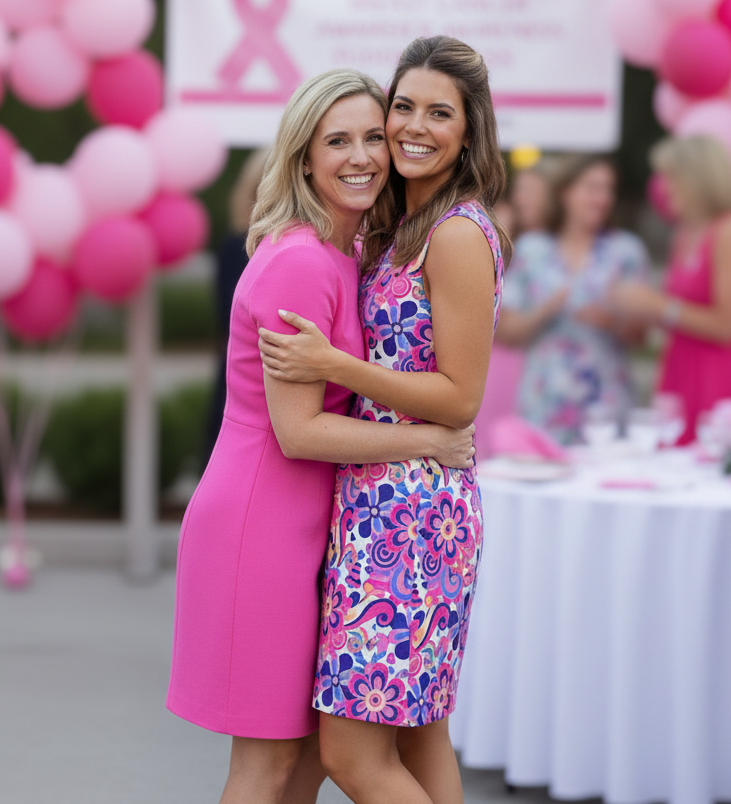 💗 Friendship. Strength. Support. 💗

No one fights alone — and moments like this remind us how powerful friendship and community can be. As we honor Breast Cancer Awareness Month, we celebrate every woman fighting with courage, and every friend standing beside her. 💞

✨