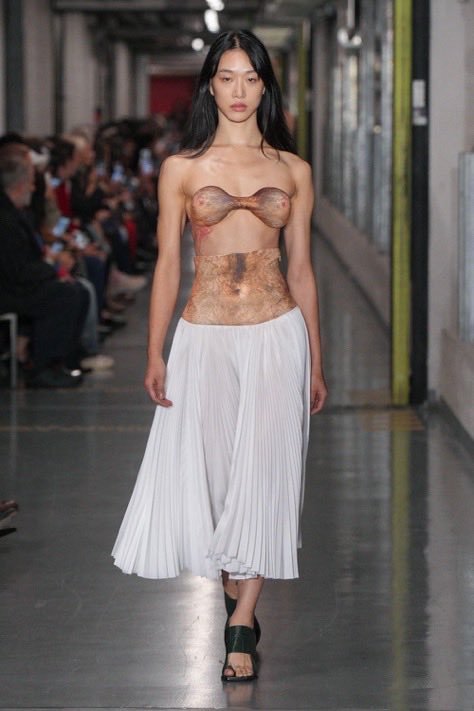 whole thing screams performative shock value -almost like rage bait- rather than any cohesive design integrity
