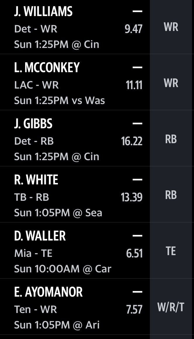 itsfr4nk's tweet photo. @DevinsBookie @tommyob95 naw be fr this is basically my fantasy team this week 😭 https://t.co/gO61klyRfn