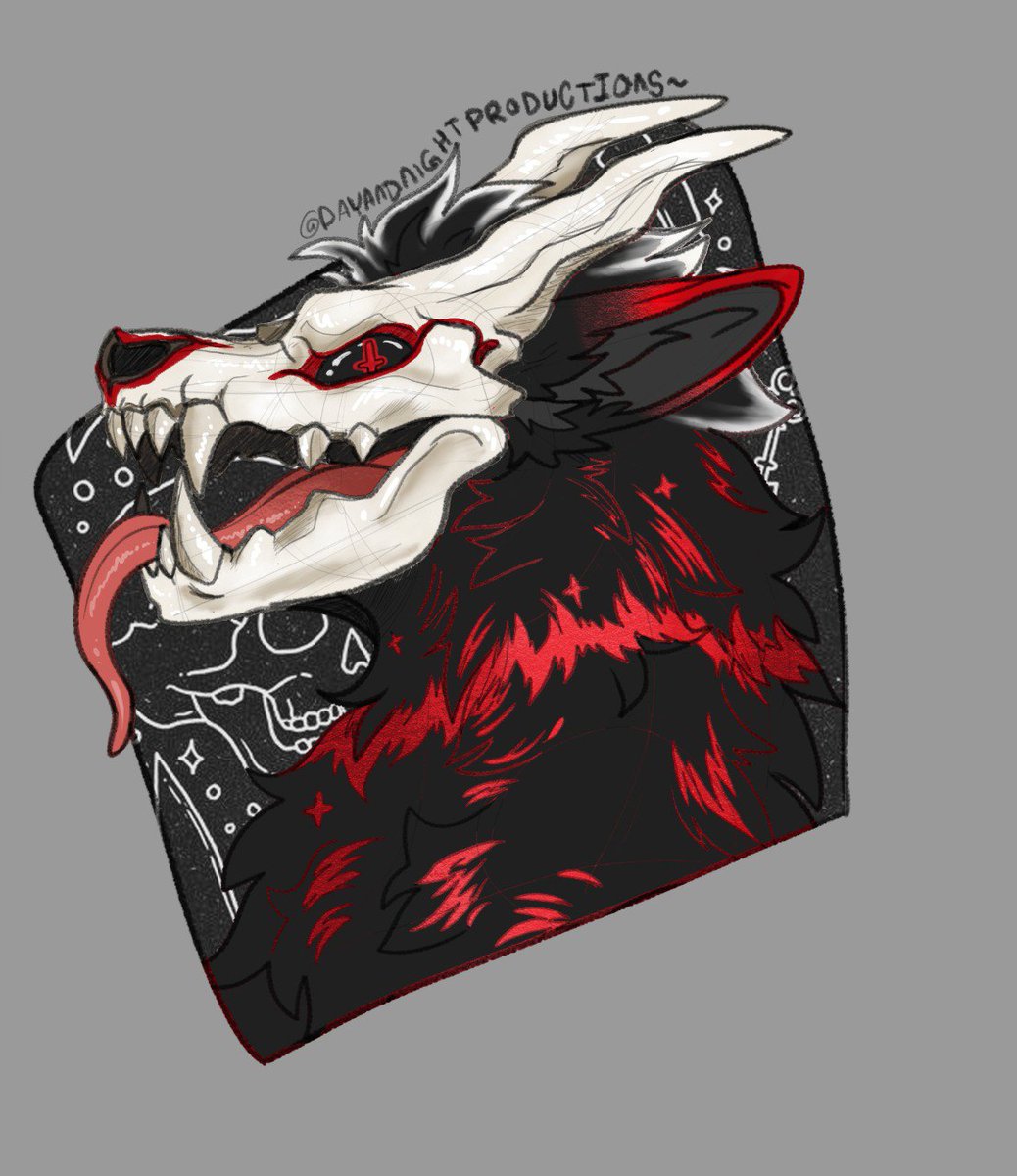 Sketch headshot comission for patron from telegram. Owners name is khorix. Was fun to doodle their oc! Follow and subscribe on patreon to get a headshot of your own

#headshot #icon #bonemaw #skeleton #canine #demon #monster #commissionsopen #comission