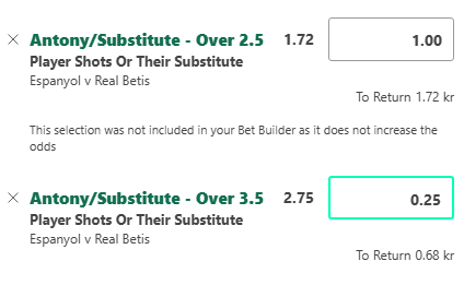 PropsDrops's tweet image. 🌍Espanyol - Real Betis
🏆La Liga