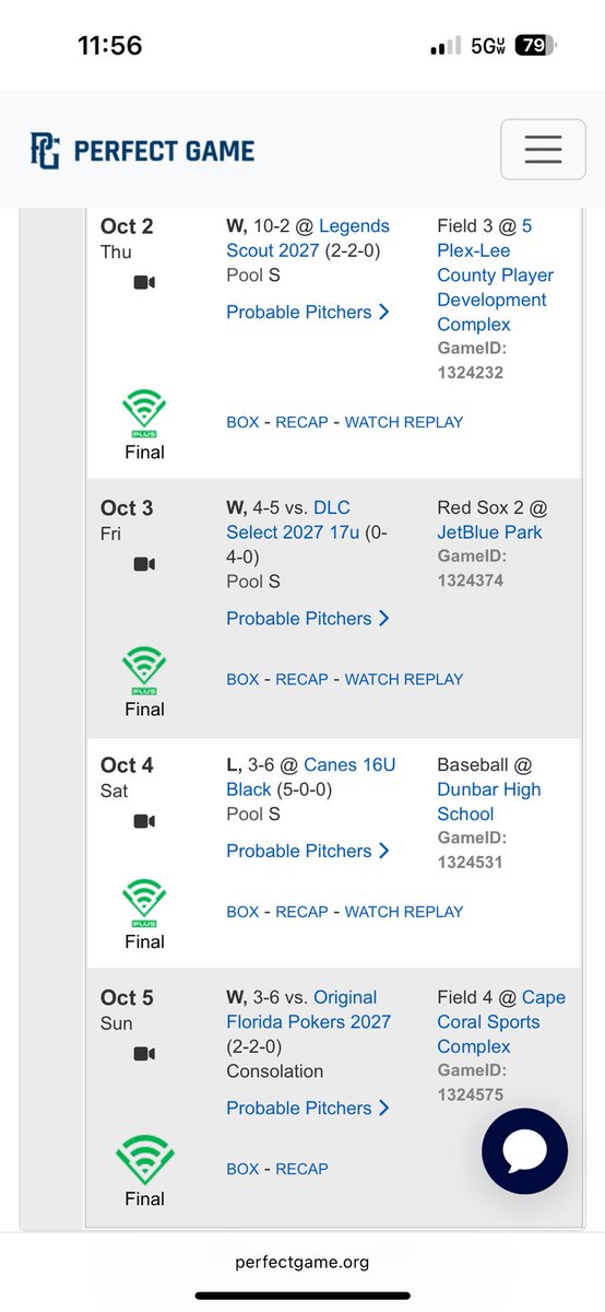 ST goes 3-1 down <a href="/PerfectGameUSA/">Perfect Game USA</a> WWBA Underclass‼️