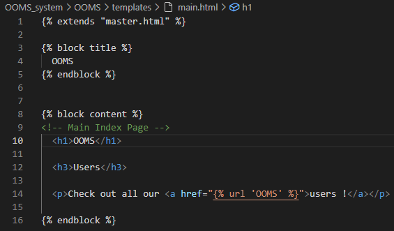 AarchiPalikhel's tweet photo. #LUD8 summary: Levelled up my templates with Template Inheritance! I created a master.html parent template using {% block %} tags & had my other pages {% extends %} it. Also added a proper Main Index page to complete the navigation! #LearningUtsav2025 #FestivalOfLearning #Django https://t.co/nYAGUprz7n
