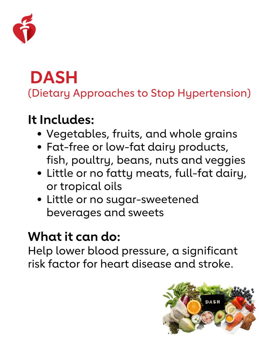 American_Heart's tweet photo. Healthy eating isn’t one size fits all. The most important thing is to focus on the overall quality of your intake, rather than single nutrients or foods. A healthy eating pattern includes more nutrient-dense foods such as vegetables, fruits, legumes and lean proteins. https://t.co/8eTZkglpYi