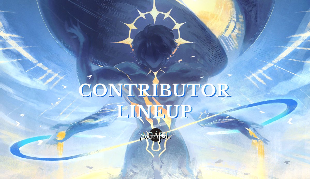 🐑 CONTRIBUTOR LINEUP 🐑

"Lest thy fate be the same, come let me crown thy head with ivy; join us in rendering homage to the god."

Let us climb this sacred path together. Please welcome all of our contributors for Agápē and Venus!

#Phainon #白厄 #厄右