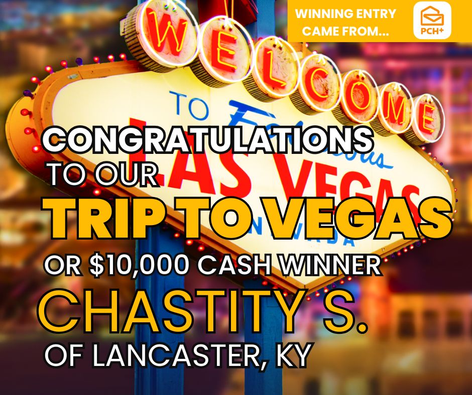 Congratulations to our winner Chastity! 👏🎈🍾

There's a Grand Prize winner every single week and this week's prize could have YOUR name on it! 🤗 Come check it out here: zurl.co/fQ9sD