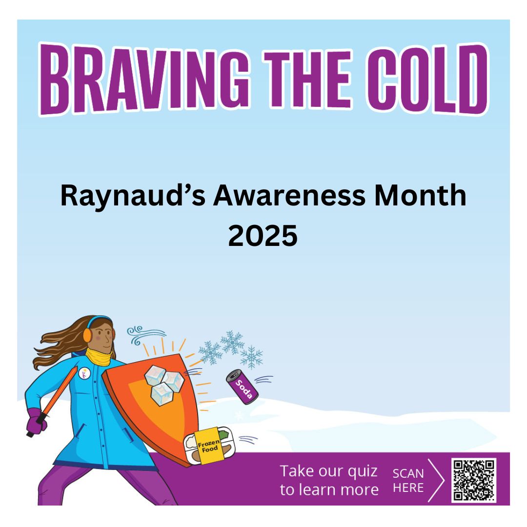 raynaudsorg's tweet image. Winter weather tip! ❄️ Remember that in cold temperatures, blood vessels constrict, reducing blood flow and causing numbness or tingling. Stay warm and safe this season! #WinterHealth #StayWarm prn.to/48zJyQT #raynaudsaware #RAM25