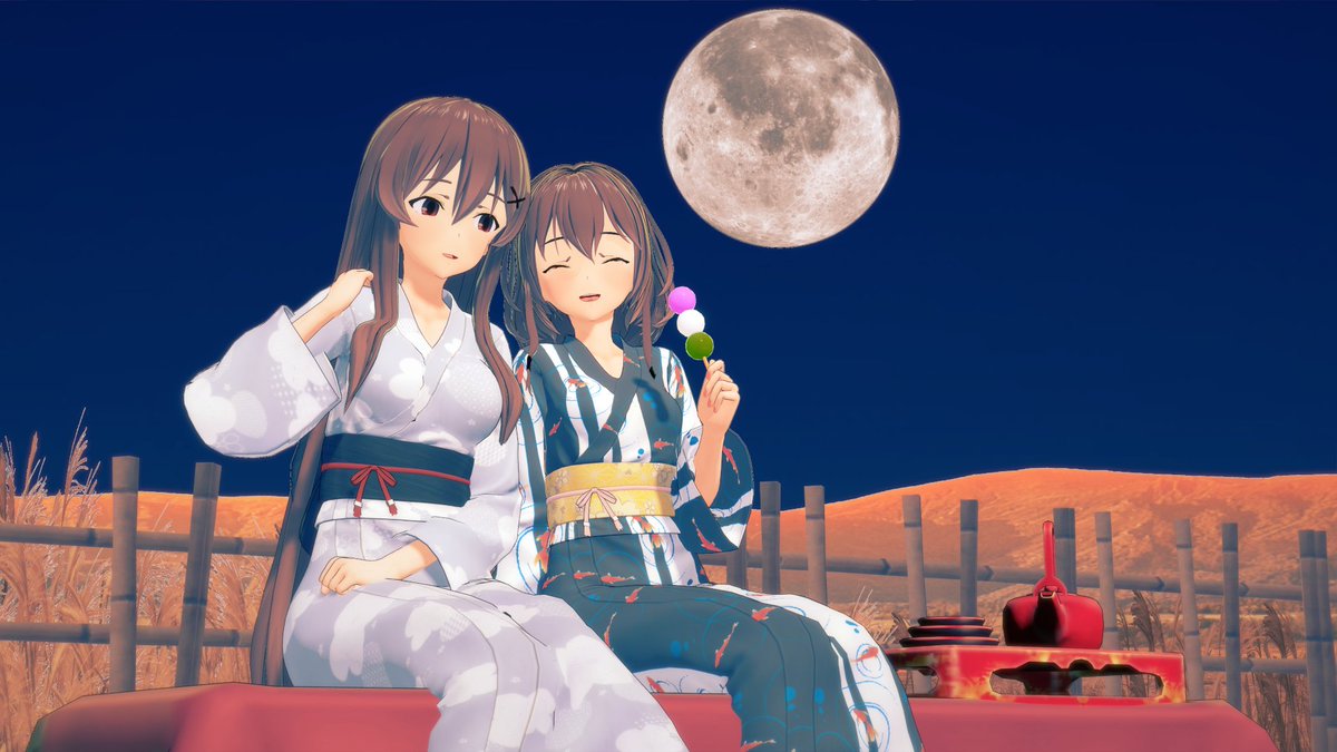 00I0J8iJ1Lfisb8's tweet image. 今日は中秋の名月🌕

#コイカツサンシャイン #溶鉄のマルフーシャ ＃救国のスネジンカ