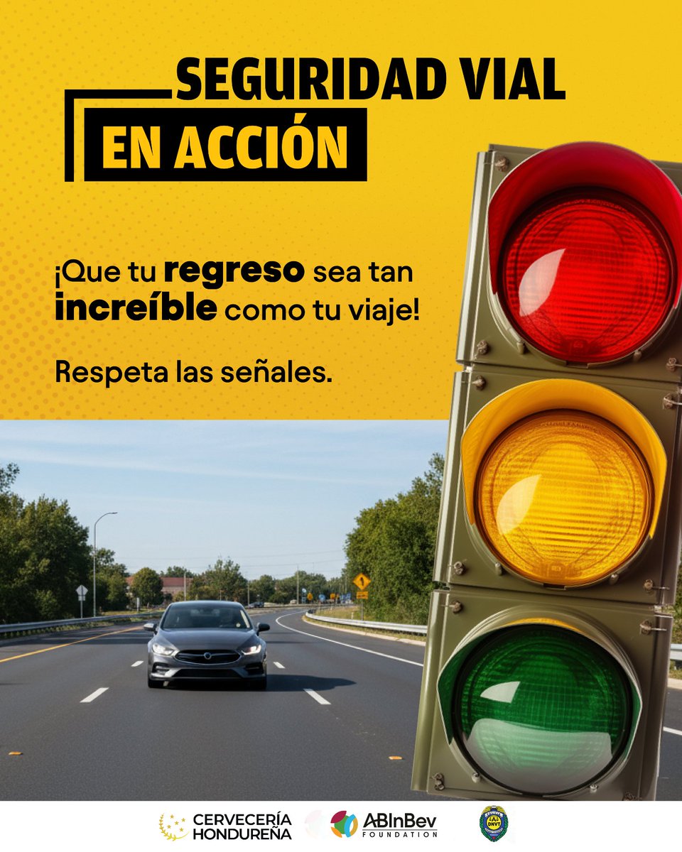 ¡Que cada kilómetro de tu regreso sea un recuerdo más de tu increíble aventura! 🛣️ Disfruta el paisaje, mantén la calma y llega a tu destino con una sonrisa. 

¡Tu seguridad es lo primero!🚦
#CerveceriaHondureña