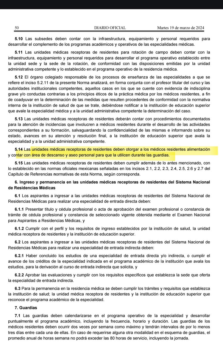 DrChavezDiaz's tweet image. NOM: Es obligación del hospital otorgar a los médicos residentes un área de descanso y aseo personal para que la utilicen durante las guardias: