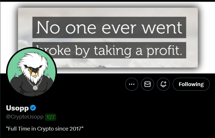 I was researching <a href="/CryptoUsopp/">Usopp</a> 
 and his journey is much more realistic than i expected

-he started with 300 followers and 72 impressions in December 2024 and he now made $40k+ in September 2025

-lesson to take away:
its never too late start your own journey if you remain