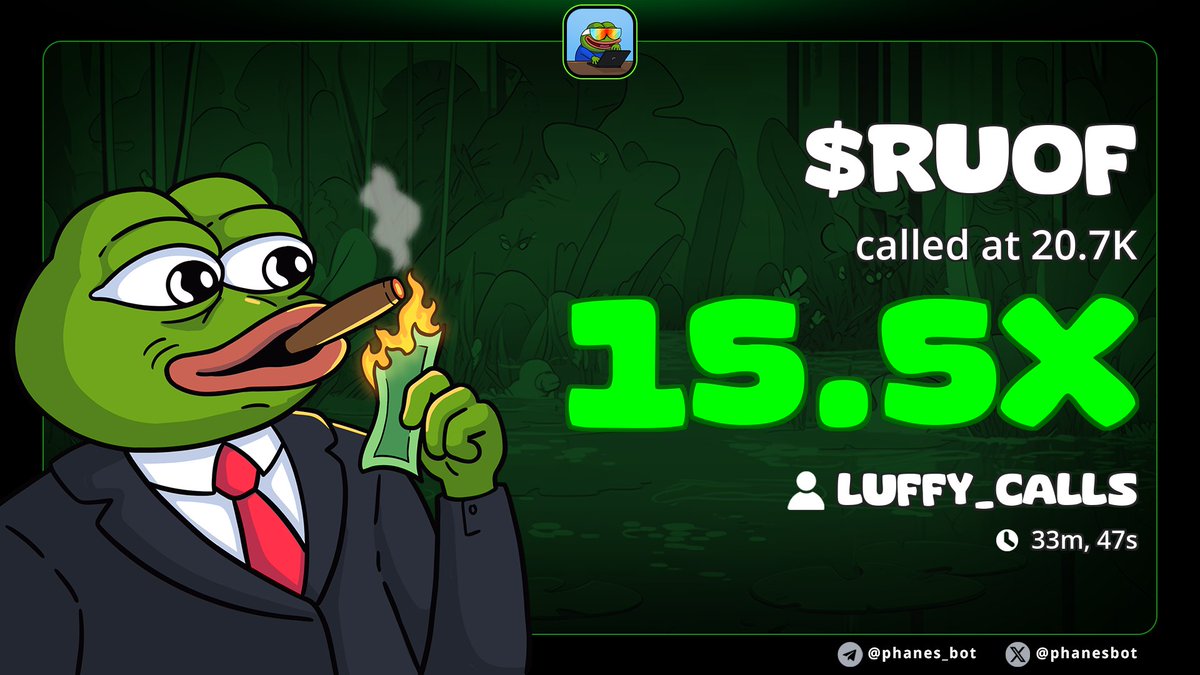 Luffy_Calls's tweet image. I think we found the new runner 👀

$RUOF