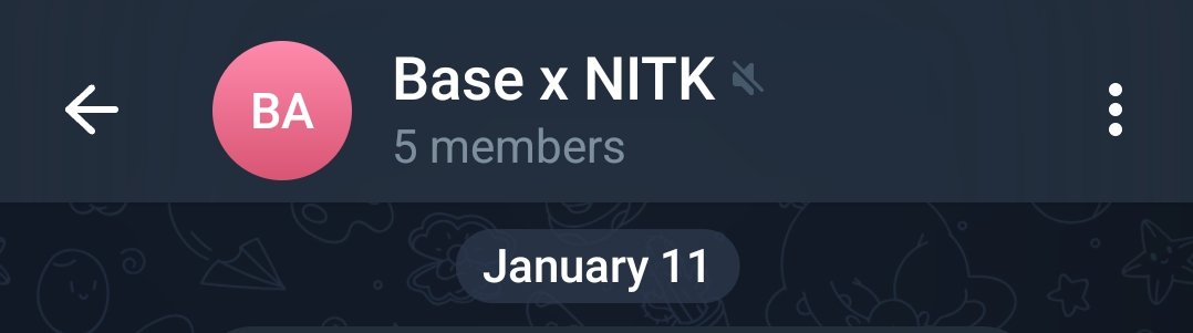 Two of my favourite things I’ve been bullish on since day one — NITK Surathkal and Base — are finally collaborating 💙
Crazy to see our Telegram convos from the start of the year in January finally turning into reality — all thanks to <a href="/Saxenasaheb/">Saxenasaheb.base.eth</a> 🫡
Blockchain ecosystem needs