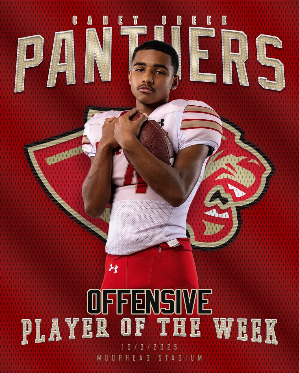 Offense POTW vs Cleveland
Freshman RB Derek Thompson